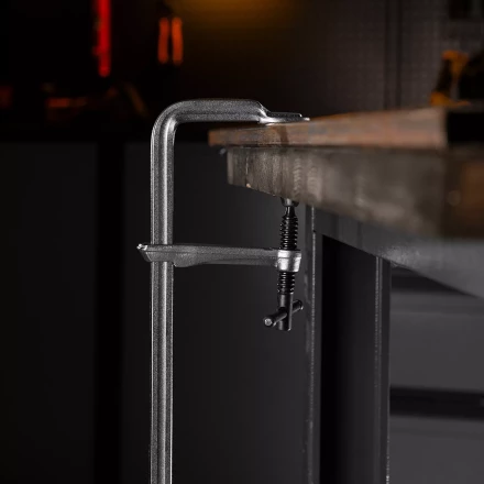 Струбцина F-образная Denzel 20479, 120x600мм, кованая купить в Нефтеюганске