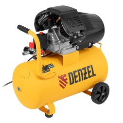 Компрессор воздушный прям. привод Denzel DCV1800/50 58168, 1,8 кВт, 50 литров, 320 л/мин