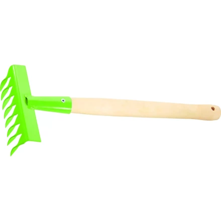 Грабли витые 8-зубые Palisad, 160х390 мм, стальные, деревянная рукоятка, 617617 купить в Нефтеюганске