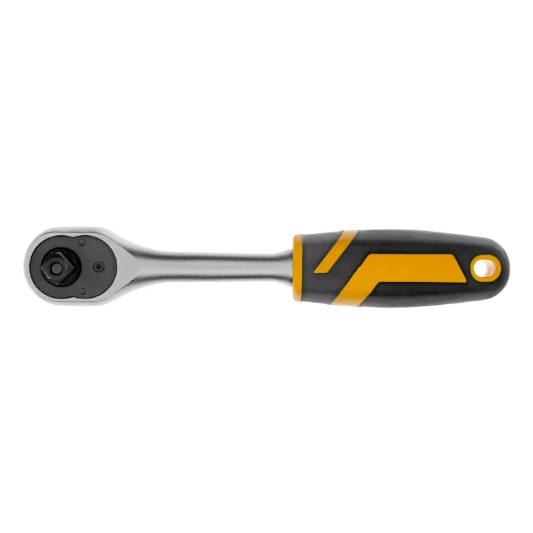 Ключ-трещотка 3/8" Denzel 14032, 90 зубьев, с быстрым сбросом, CrV купить в Нефтеюганске