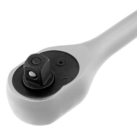 Ключ-трещотка 3/8&quot; Denzel 14032, 90 зубьев, с быстрым сбросом, CrV купить в Нефтеюганске