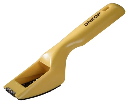 Рашпиль обдирочный пластиковый 60x40мм Энкор 51665 купить в Нефтеюганске