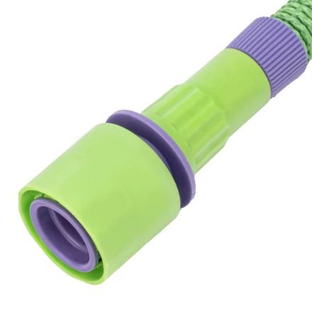 Набор поливочный Palisad 67691, шланг 7,5-22,5 м, пистолет 7 реж., с быстросъемным соединителем купить в Нефтеюганске