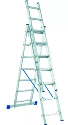 Лестница 3-х секционная алюминиевая 3*7 1013304 купить в Нефтеюганске