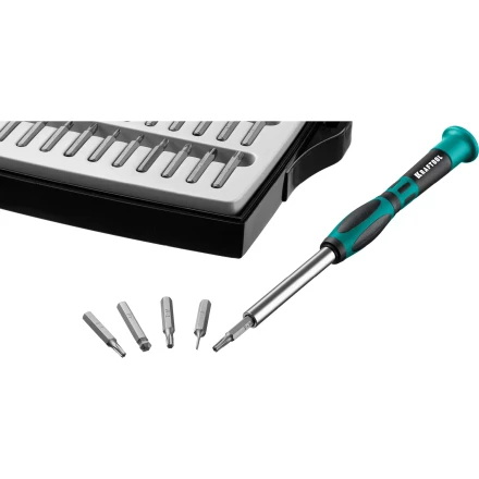 Набор Precision-51: отвертка для точных работ со сменными битами. 25691 купить в Нефтеюганске