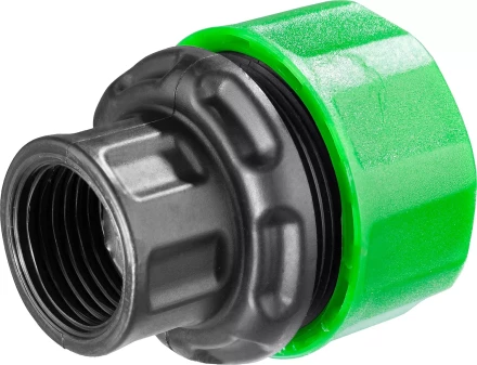 Зажим цанговый (резьба внешняя-шланг), РОСТОК 426363, 1/2" x 3/4" 426364 купить в Нефтеюганске