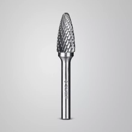 Зубр Твердосплавная борфреза F - парабола с закругленным углом, 12 х 25 мм, радиус 3.0 мм (28805-12-25) купить в Нефтеюганске