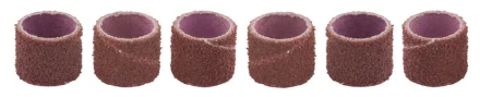 Лента ЗУБР абразивная, P 80, посадка d 12,5мм, L 12,7, 6шт 35918 купить в Нефтеюганске