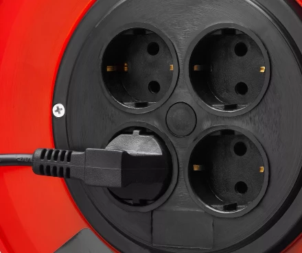 Удлинители на пластиковой катушке ПВС 307 силовые серия МАСТЕР купить в Нефтеюганске