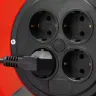 Удлинители на пластиковой катушке ПВС 307 силовые серия МАСТЕР купить в Нефтеюганске