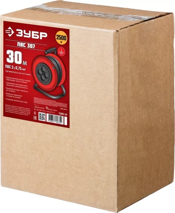 Удлинители на пластиковой катушке ПВС 307 силовые серия МАСТЕР купить в Нефтеюганске