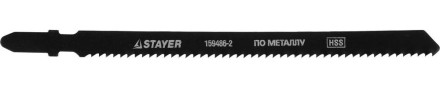 Полотна STAYER &quot;STANDARD&quot;, T318B, для эл.лобзиков, HSS, по цв. мeт, фрезер.развед, тонколист сталь, EU, T318B, 110/2мм, 2шт 159486-2 купить в Нефтеюганске