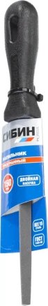 Напильник СИБИН трехгранный с пластиковой рукояткой, 150мм 16703-15 купить в Нефтеюганске