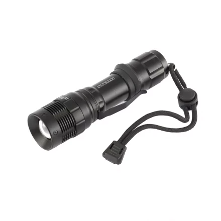 Фонарь 3 W CREE LED зум 3 режима 100% - 50% - стробоскоп клипса ремешок 160 Лм 200 м 3хААА Stern 90582 купить в Нефтеюганске