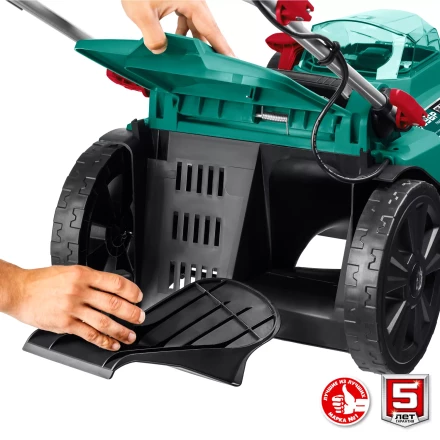 ЗУБР С1-18, 36 В, 37 см, без АКБ, бесщеточная газонокосилка (ГКЛ-3736) купить в Нефтеюганске