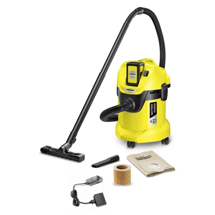 Хозяйственный пылесос KARCHER WD 3 Battery Set купить в Нефтеюганске