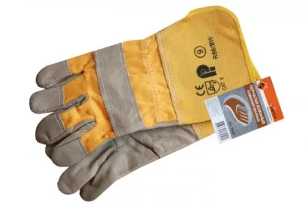 Перчатки кожаные комбинированные Энкор 1/10 63205 купить в Нефтеюганске