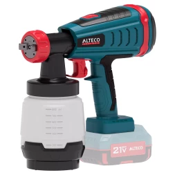 Бесщеточный аккумуляторный краскораспылитель ALTECO CSG 21-1000 BL Solo (без АКБ и ЗУ) 74567