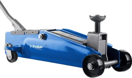 Домкрат гидравлический подкатной T77, 3т, 192-533мм, в кейсе, ЗУБР Профессионал 43055-3-K 43055-3-K купить в Нефтеюганске