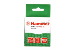 Скобы для степлера HAMMER 215-001 12мм, тип 28, 1000 шт.