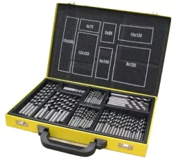 Набор сверл д/бет. 220шт в мет.чемодане 1/2 9372