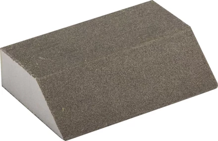 Губка шлифовальная ЗУБР &quot;МАСТЕР&quot; четырехсторонняя угловая, средняя жесткость, Р120, 100х68х42х26мм 35613-120 купить в Нефтеюганске