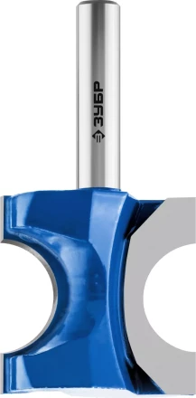 ЗУБР 28.6 x 25 мм, радиус 6.3 мм, фреза полустержневая, Профессионал (28723-28.6) купить в Нефтеюганске