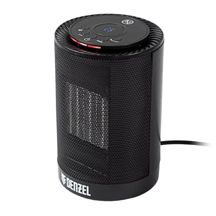 Тепловентилятор электрический керамический Denzel DTFC-1200, 3 режима, вентилятор, нагрев 600/1200 Вт 96418 купить в Нефтеюганске