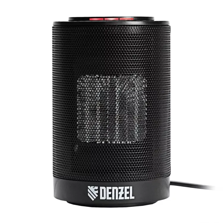 Тепловентилятор электрический керамический Denzel DTFC-1200, 3 режима, вентилятор, нагрев 600/1200 Вт 96418 купить в Нефтеюганске