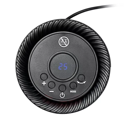 Тепловентилятор электрический керамический Denzel DTFC-1200, 3 режима, вентилятор, нагрев 600/1200 Вт 96418 купить в Нефтеюганске