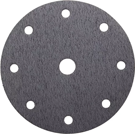 Круг шлифовальный URAGAN &quot;Универсальный водостойкий с покрытием стеарата цинка&quot; на липучке, 9 отв., P100, 150мм, 5шт 907-44114-100-05 купить в Нефтеюганске