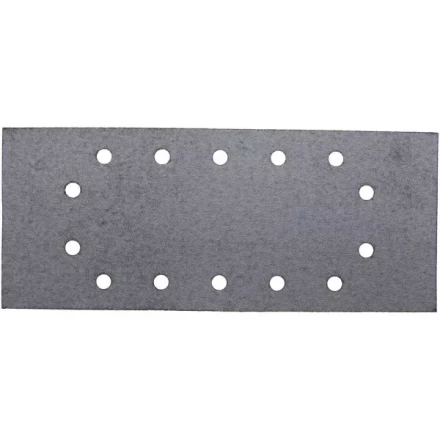 Лист шлиф. универсал. URAGAN с покрытием стеарата цинка, 14 отверстий по кругу, для ПШМ, P100, 115х280мм, 50шт 907-23104-100-50 купить в Нефтеюганске