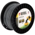Леска для триммера двухкомпонентная круглая, 4,0мм х 69м, на DIN катушке EXTRA CORD// Denzel 96811 купить в Нефтеюганске