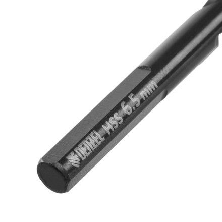 Сверло по металлу, 6,5 мм, HSS-Tin, Golden Tip, 10 шт. Denzel 717216 купить в Нефтеюганске