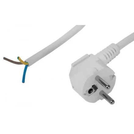 Шнур СВЕТОЗАР с вилкой соединительный для электроприборов, 2 м, 3600 Вт, 3*0.75кв.мм SV-55143-2 купить в Нефтеюганске