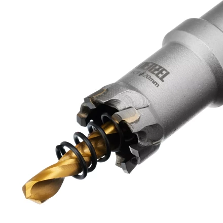 Коронка по металлу твердосплавная, 20 мм Denzel 724002 купить в Нефтеюганске