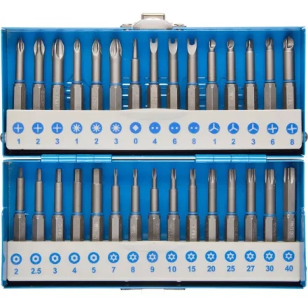 Набор ЗУБР: Биты со специальными профилями, обточенные, хромомолибденовая сталь, 50 мм, 30 предметов 26092-H30 купить в Нефтеюганске