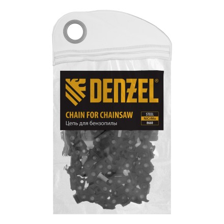 Цепь для бензопилы Denzel DGS-4516P, шина 40 см (16&quot;), шаг 0,325&quot;, паз 1,5 мм, 64 звена, 59815 купить в Нефтеюганске