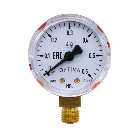 Манометр пропановый 0,6 мПа Оберон N5400 купить в Нефтеюганске