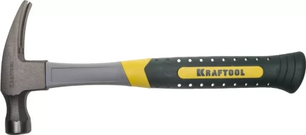 Молоток-гвоздодер RIP 450 г с фиберглассовой рукояткой, KRAFTOOL 20281-450 20281-450 купить в Нефтеюганске
