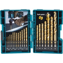 Набор сверл по металлу Makita D-67527