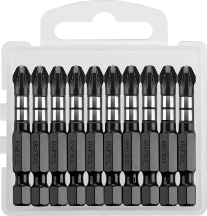 Биты для ударных шуруповертов KRAFTOOL Impact Pro PZ 26193-3-50-S10 купить в Нефтеюганске