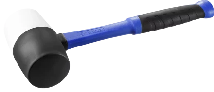 Киянка ЗУБР ЭКСПЕРТ резиновая чёрная с фиберглассовой рукояткой серия ПРОФЕССИОНАЛ купить в Нефтеюганске