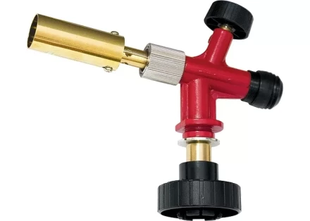 Профессиональная горелка на газовый баллон пьезоподжиг металлический корпус Matrix 91426 купить в Нефтеюганске