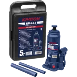 Домкрат бутылочный в кейсе Кратон HBJ-5.0-K 2 30 01 004 купить в Нефтеюганске
