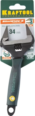 Ключ разводной SlimWide-S, 150 / 34 мм, KRAFTOOL 27263-15 купить в Нефтеюганске