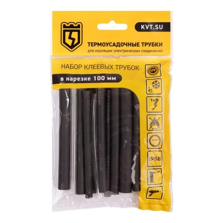 Набор термоусадочных трубок КВТ Гермокомплект 3/1 (89786) купить в Нефтеюганске