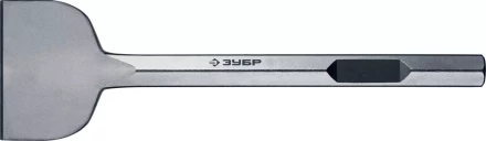 ЗУБР БУРАН, 125 х 400 мм, HEX 28, лопаточное зубило (29372-125-400) купить в Нефтеюганске