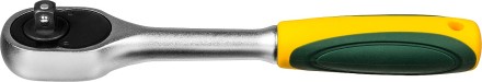 Трещотка для торцовых головок KRAFTOOL &quot;EXPERT&quot;, Сr-V сталь, 72 зубца, 1/4&quot; 27791-1/4_z02 купить в Нефтеюганске