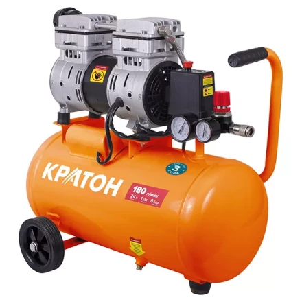 Компрессор безмасляный поршневой прямой привод Кратон AC-180-24-OFS 3 01 01 052 купить в Нефтеюганске